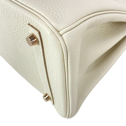 Hermes Handbag Excellent Condition Birkin 30 Cles Rose Gold Hardware