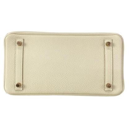 Hermes Handbag Excellent Condition Birkin 30 Cles Rose Gold Hardware