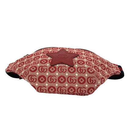 Gucci Waist Pouch Interlocking G Childrens 502095 Red White and Navy