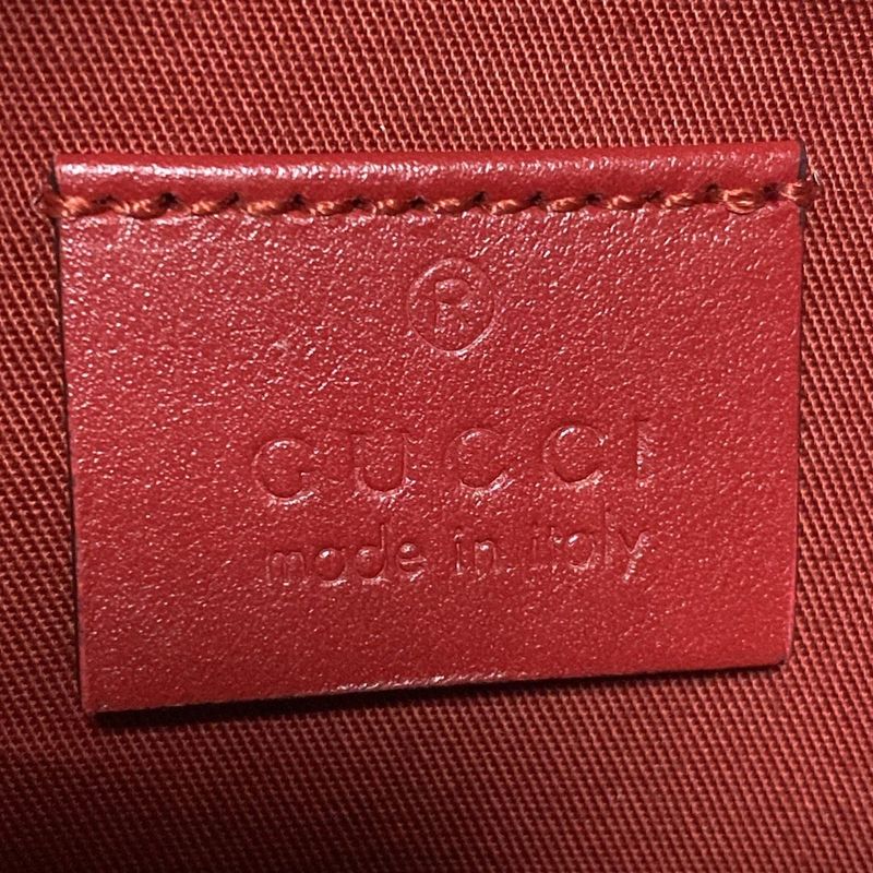 Gucci Waist Pouch Interlocking G Childrens 502095 Red White and Navy