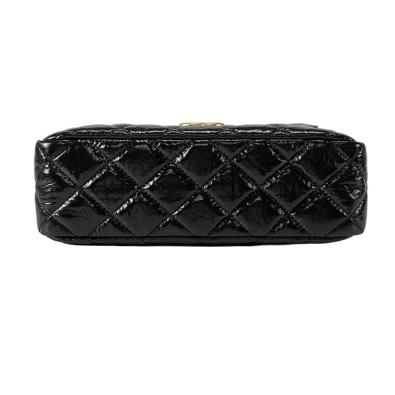 Chanel Shoulder Bag Excellent Condition Hobo Bag Matelasse As4322 Black