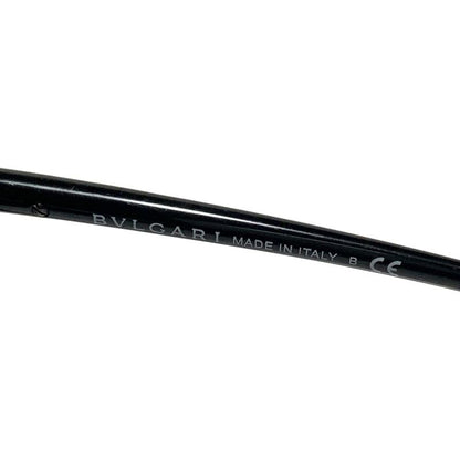 Bvlgari Sunglass Es - 8177 Black × White × Gold