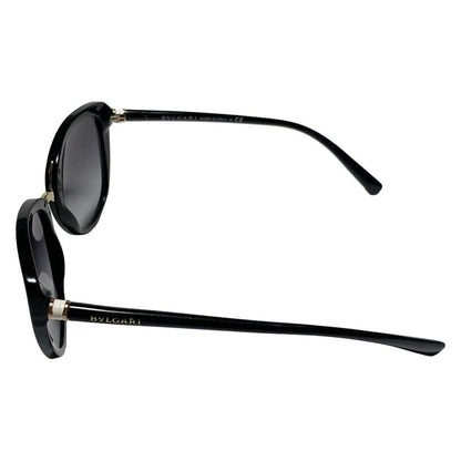 Bvlgari Sunglass Es - 8177 Black × White × Gold