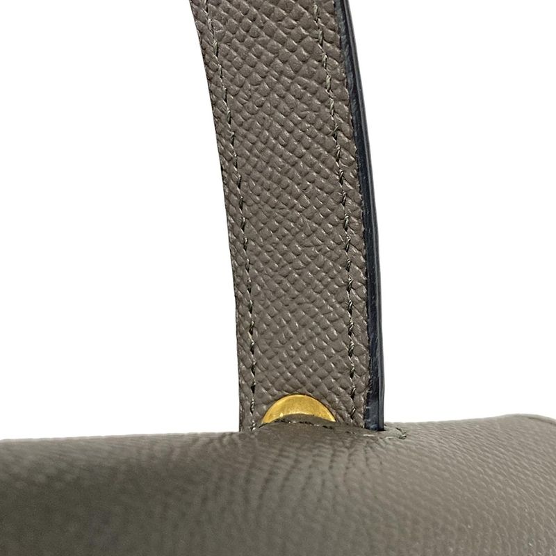 Celine Handbag Belt Bag Micro Dark Gray