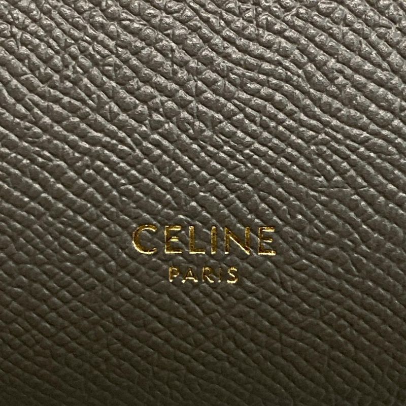 Celine Handbag Belt Bag Micro Dark Gray