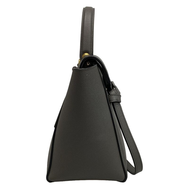 Celine Handbag Belt Bag Micro Dark Gray