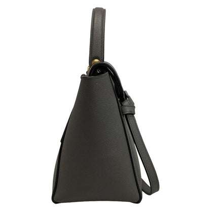 Celine Handbag Belt Bag Micro Dark Gray