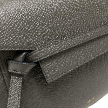 Celine Handbag Belt Bag Micro Dark Gray