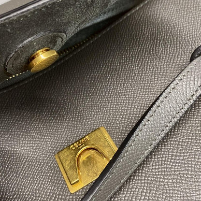 Celine Handbag Belt Bag Micro Dark Gray