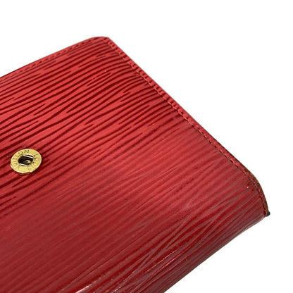 Louis Vuitton W Hook Wallet Epi Porte Monet Vieux Carte Cles Di M63487 Castilian