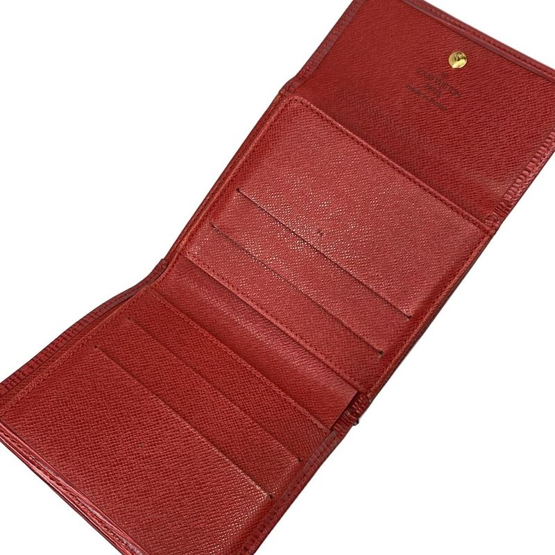 Louis Vuitton W Hook Wallet Epi Porte Monet Vieux Carte Cles Di M63487 Castilian