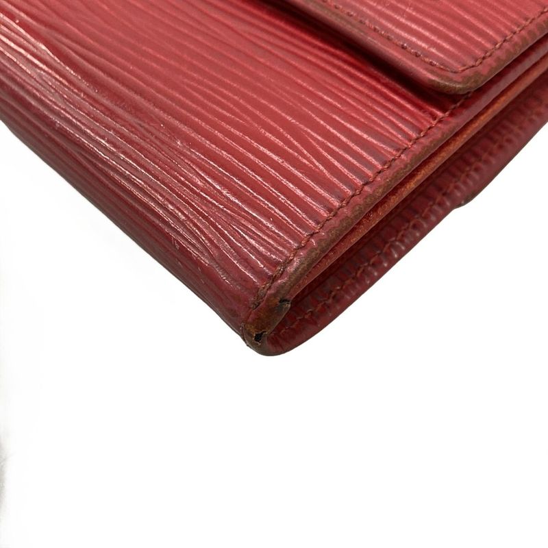 Louis Vuitton W Hook Wallet Epi Porte Monet Vieux Carte Cles Di M63487 Castilian