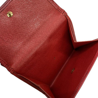 Louis Vuitton W Hook Wallet Epi Porte Monet Vieux Carte Cles Di M63487 Castilian