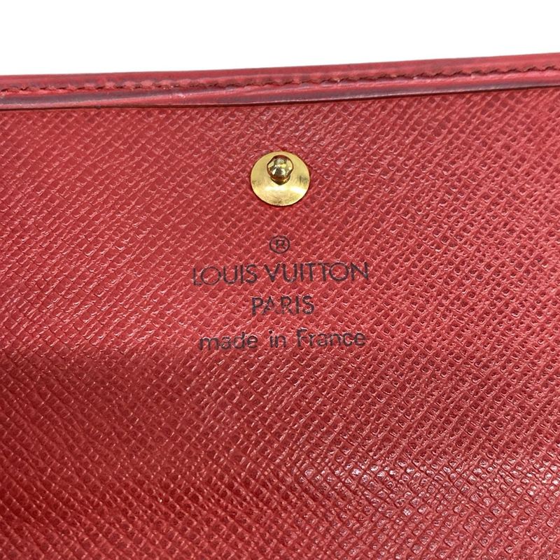 Louis Vuitton W Hook Wallet Epi Porte Monet Vieux Carte Cles Di M63487 Castilian