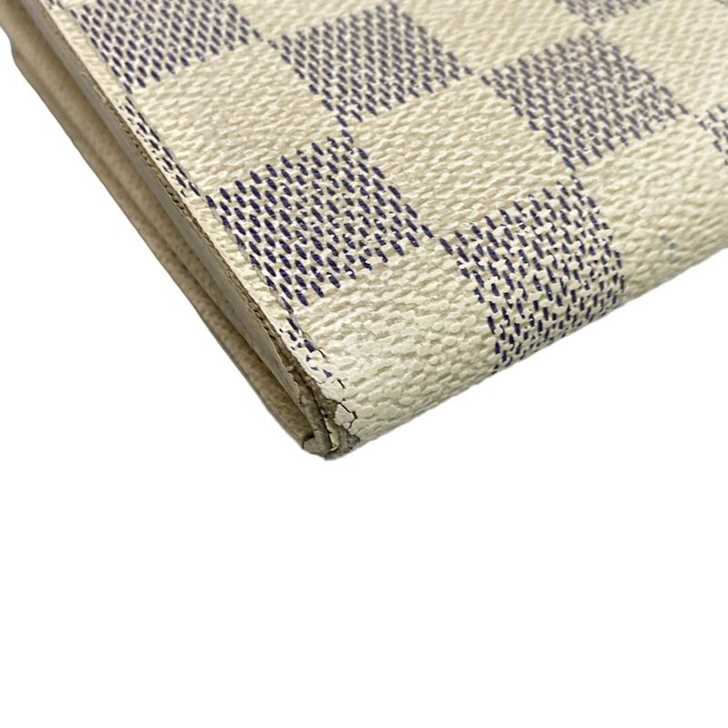 Louis Vuitton Damier Portefeuille Sarah Nm2 N61735 Azure Long Wallet