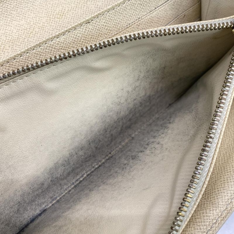 Louis Vuitton Damier Portefeuille Sarah Nm2 N61735 Azure Long Wallet