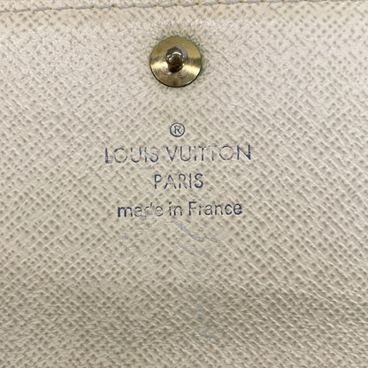 Louis Vuitton Damier Portefeuille Sarah Nm2 N61735 Azure Long Wallet