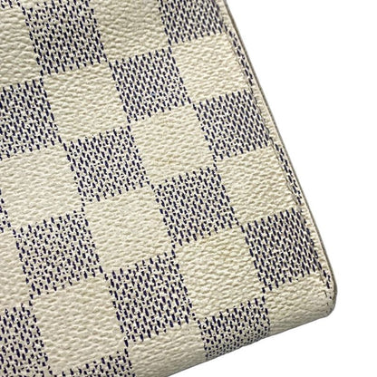 Louis Vuitton Damier Portefeuille Sarah Nm2 N61735 Azure Long Wallet