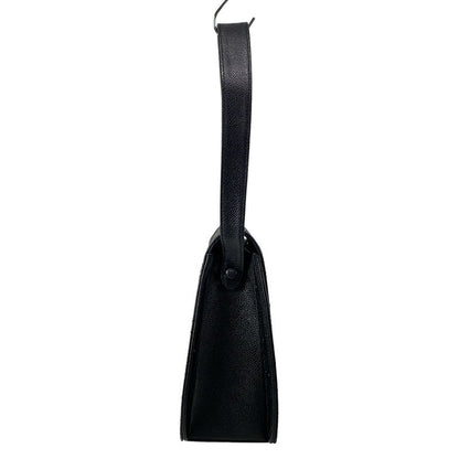 Chanel Shoulder Bag Trapezoid Bag Matelasse Black Flap Bag Gold Hardware