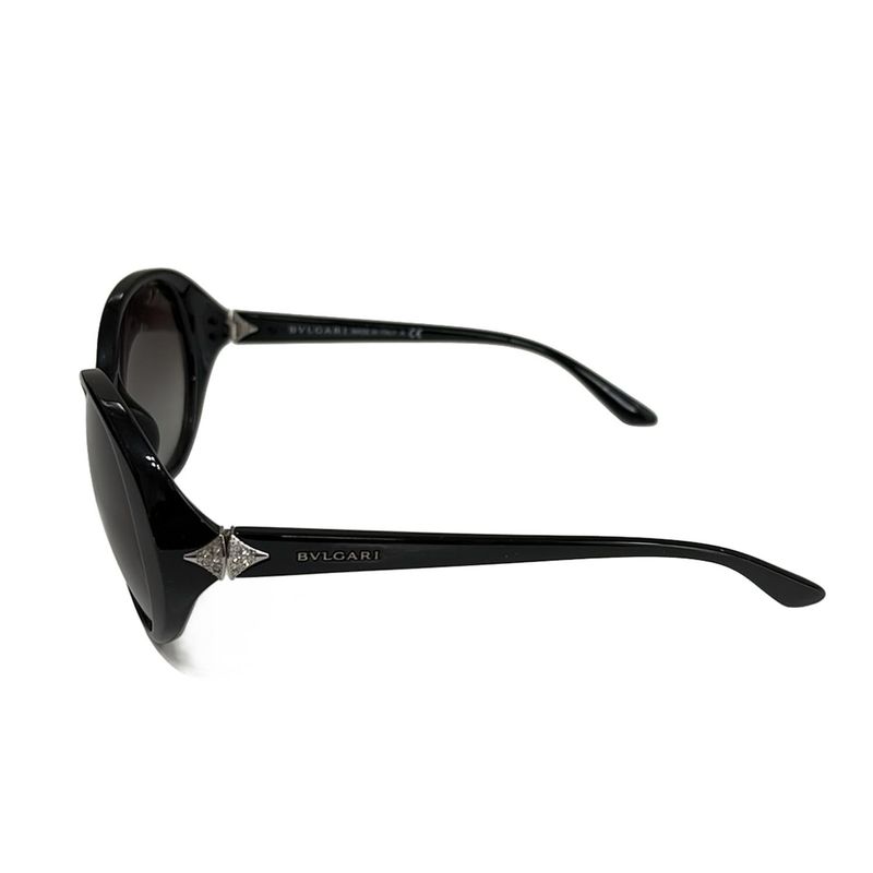 Bvlgari Sunglass Es in Black Rhinestone - 8128-B