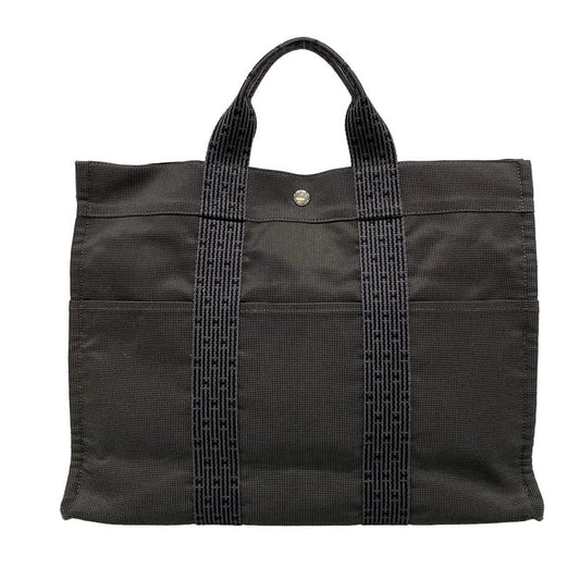 Hermes Her Line Tote MM Gray New Shape Hardware