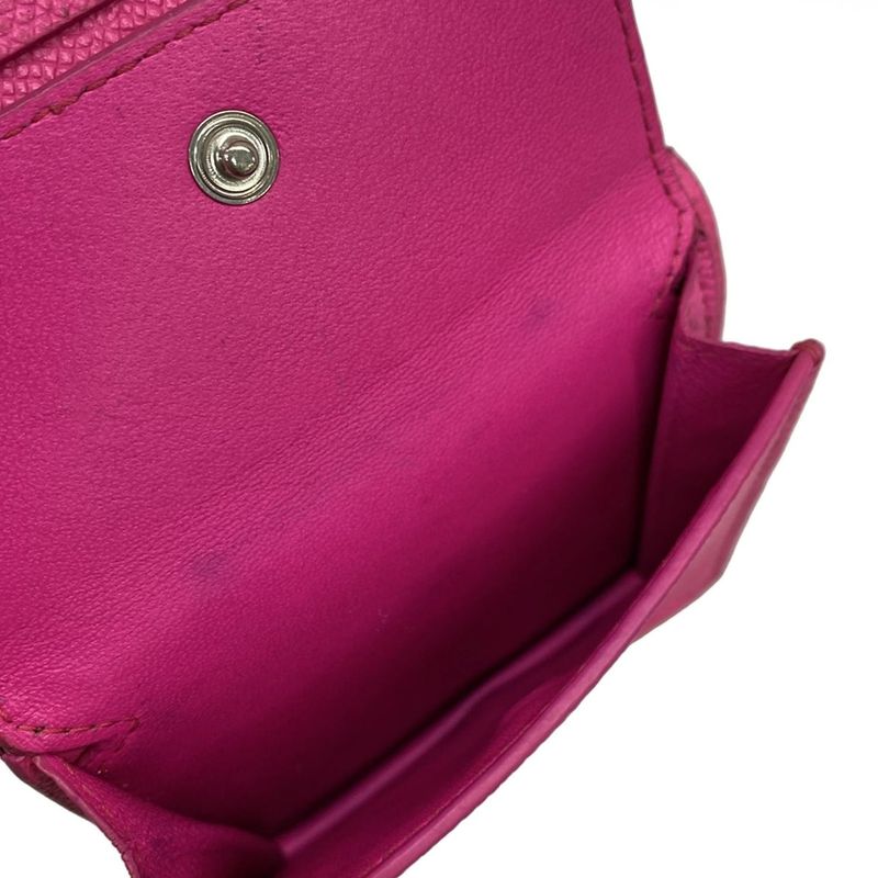 Balenciaga Bifold Wallet - 601474 Pink Leather