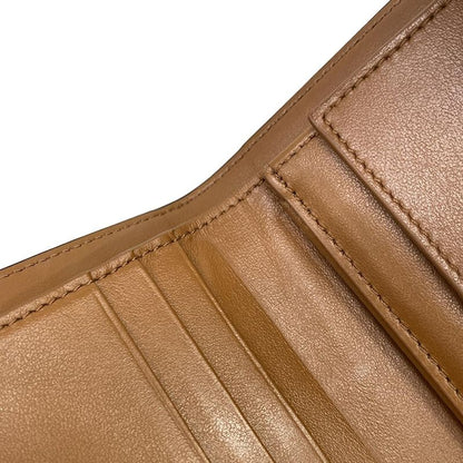 Celine Triomphe Canvas Black and Dark Brown and Brown Leather