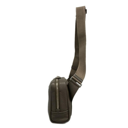 Prada One Shoulder Bag - Gray Beige Leather