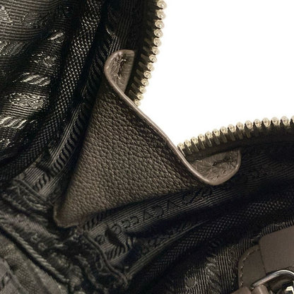 Prada One Shoulder Bag - Gray Beige Leather