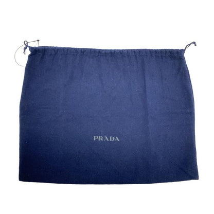 Prada One Shoulder Bag - Gray Beige Leather