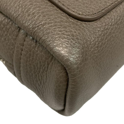 Prada One Shoulder Bag - Gray Beige Leather