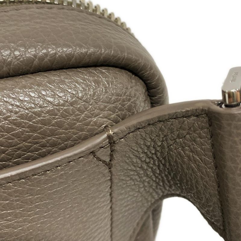 Prada One Shoulder Bag - Gray Beige Leather