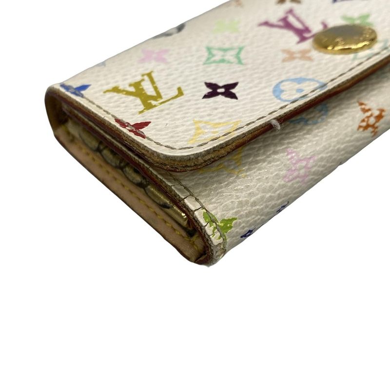 Louis Vuitton Key Case Monogram Multicolor Multicles 4 M60043 Bronze
