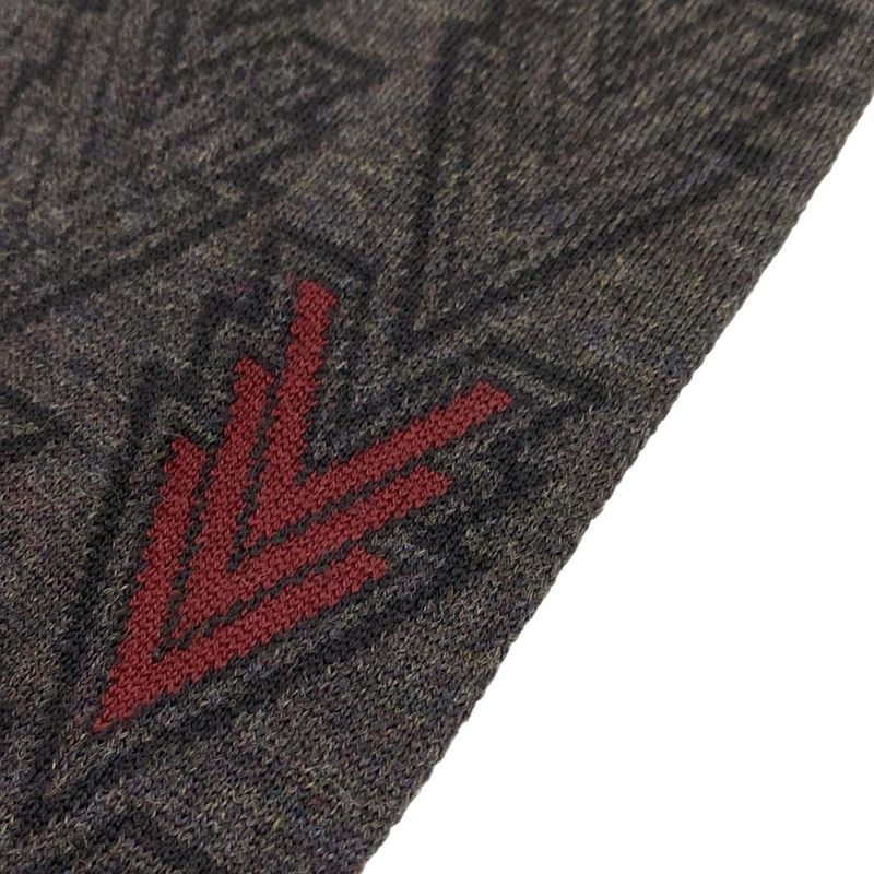 Louis Vuitton Scarf Excellent Condition Echarpe - Triple V M70032 Dark Gray X