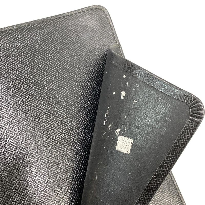 Louis Vuitton Notebook Epi Agenda MM R20042 Noir Black Leather