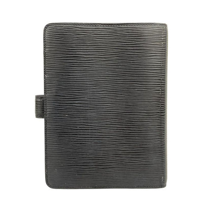 Louis Vuitton Notebook Epi Agenda MM R20042 Noir Black Leather