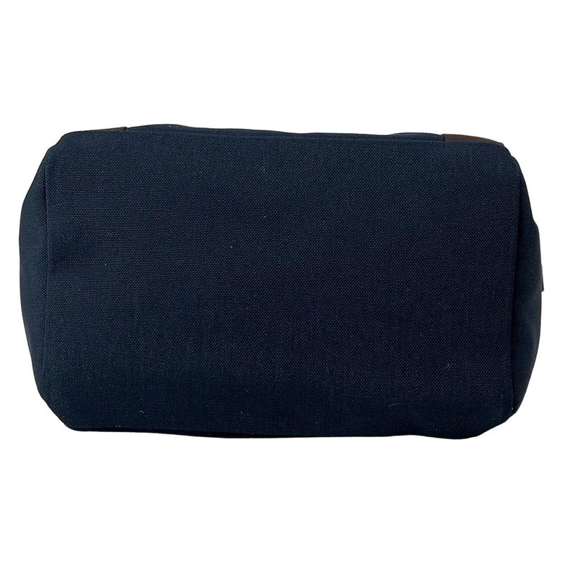 Hermes Backpack Sac Depansage Groom Backpack Navy and Dark Brown Silver