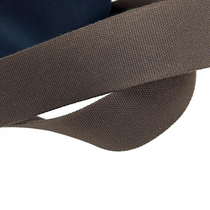 Hermes Backpack Sac Depansage Groom Backpack Navy and Dark Brown Silver