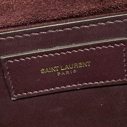 Saint Laurent Paris Shoulder Bag Betty 314516 Bordeaux Chain Shoulder Leather
