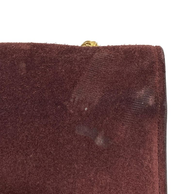 Saint Laurent Paris Shoulder Bag Betty 314516 Bordeaux Chain Shoulder Leather