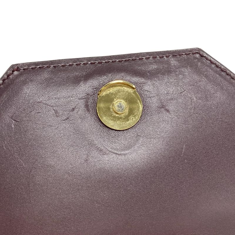 Saint Laurent Paris Shoulder Bag Betty 314516 Bordeaux Chain Shoulder Leather