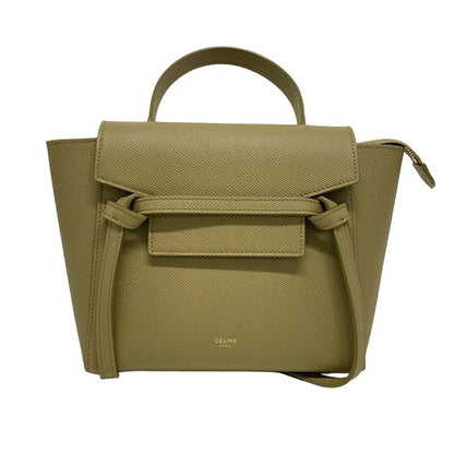 Celine Handbag Excellent Condition Belt Bag Nano Light Khaki