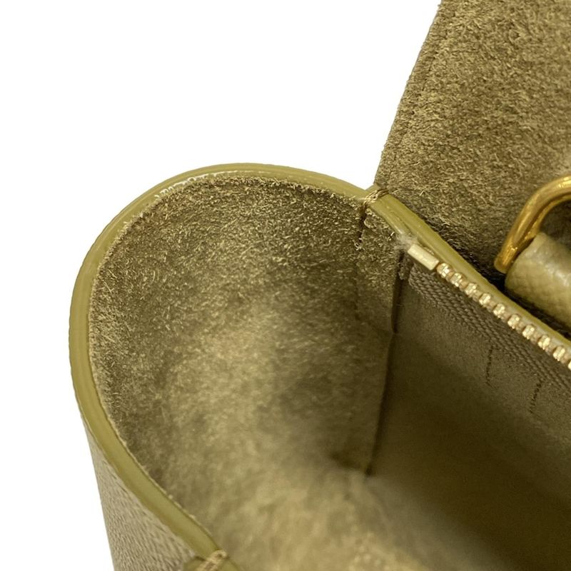 Celine Handbag Excellent Condition Belt Bag Nano Light Khaki