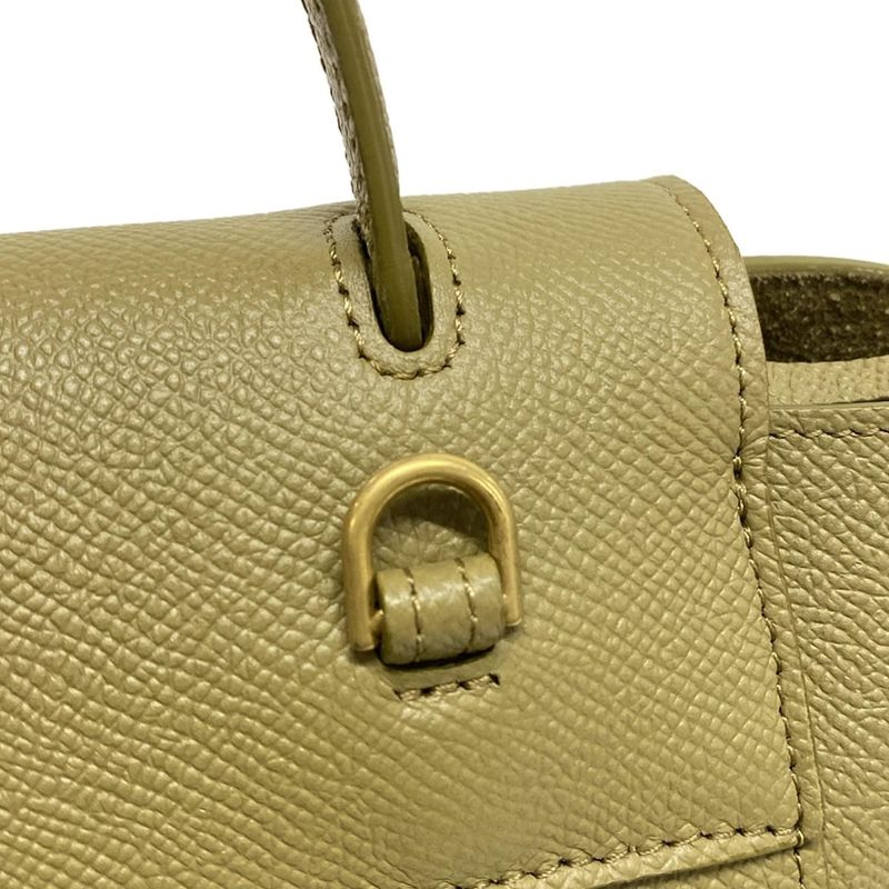 Celine Handbag Excellent Condition Belt Bag Nano Light Khaki