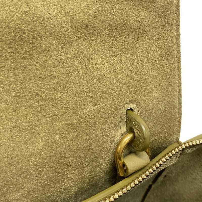Celine Handbag Excellent Condition Belt Bag Nano Light Khaki