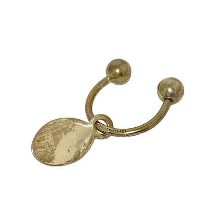 Tiffany & Co Key Holder (charm ) Return to Oval Silver Key Ring