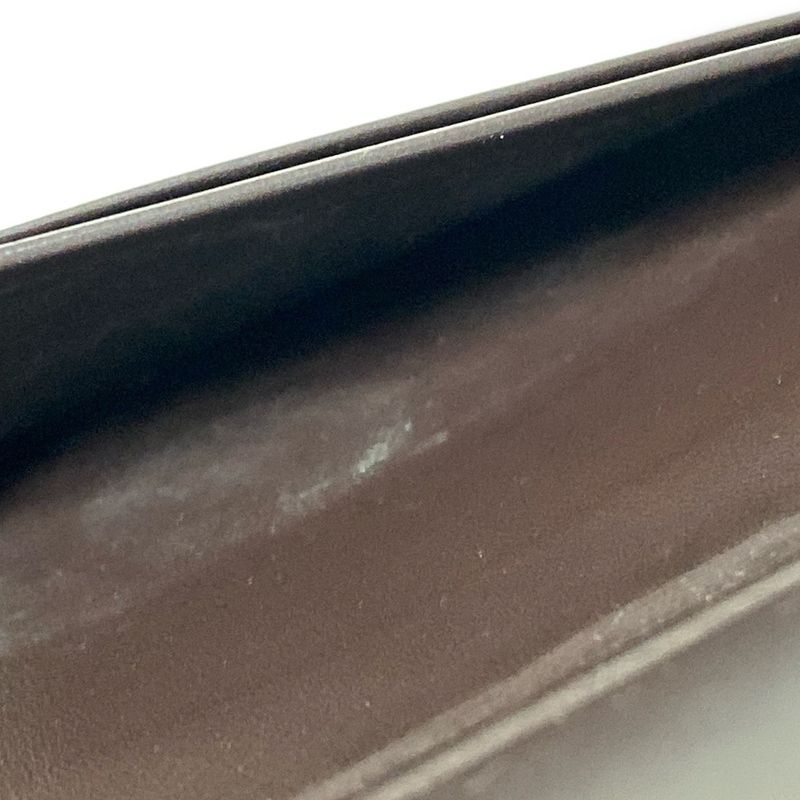 Bottega Veneta Notebook Intrecciato 115637 Dark Brown Leather