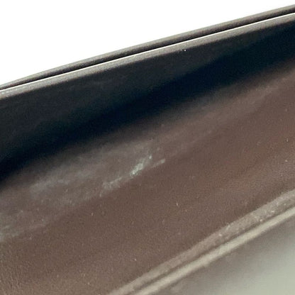 Bottega Veneta Notebook Intrecciato 115637 Dark Brown Leather