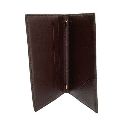 Bottega Veneta Notebook Intrecciato 115637 Dark Brown Leather