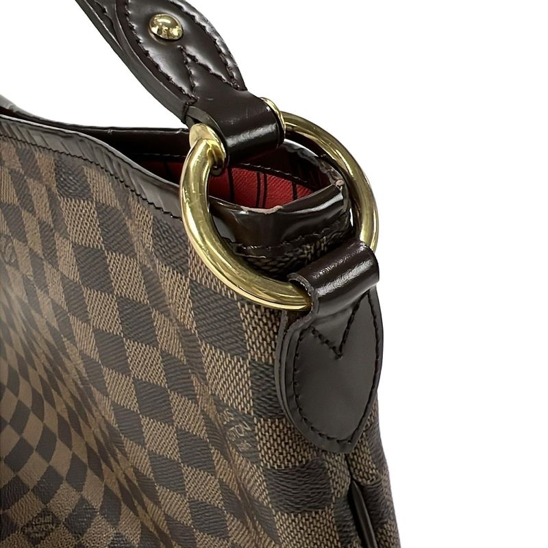 Louis Vuitton Shoulder Bag Damier Delightful PM N41459 Ebène